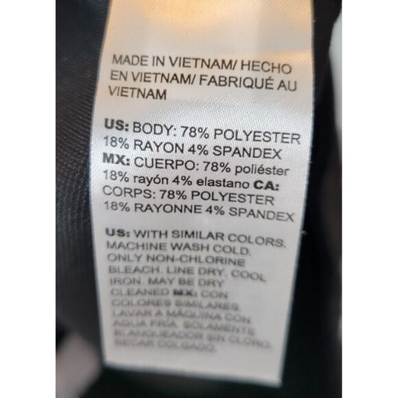 Chico's Animal Print Ponte Legging Size 12 / Large - Picture 6 of 8